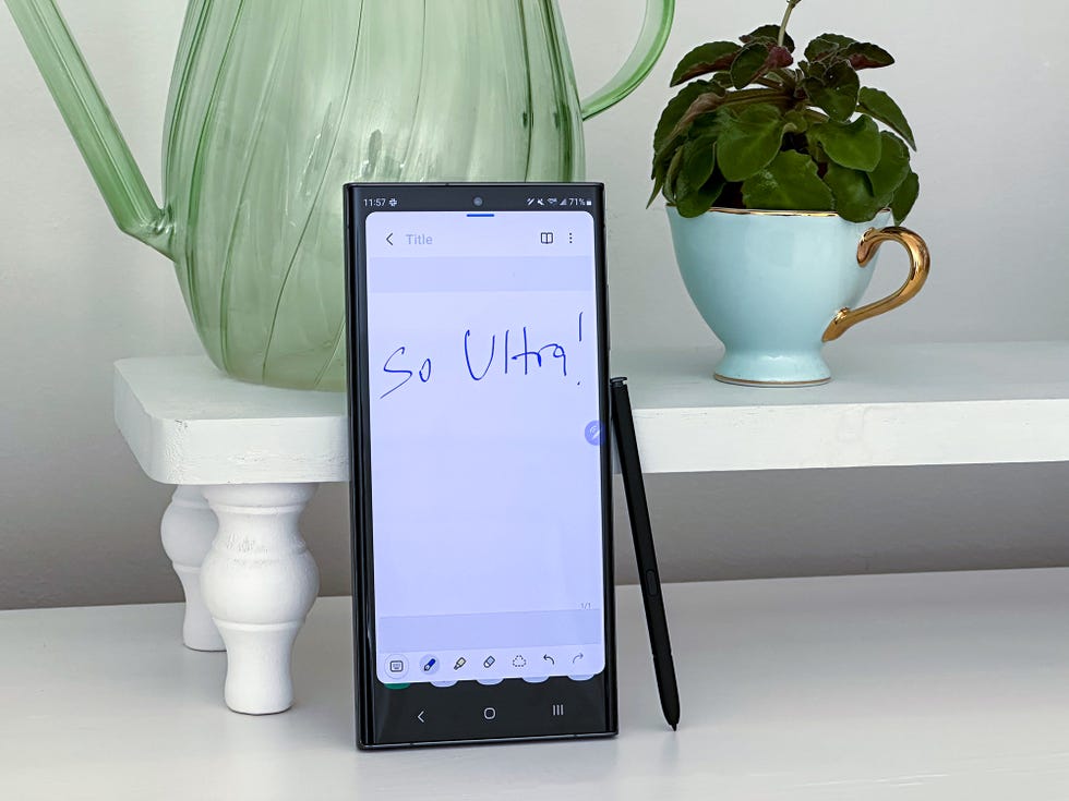 samsung galaxy s23 ultra with stylus pen