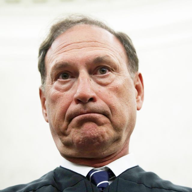 washington, dc   july 23  us supreme court justice samuel alito is seen after a swearing in ceremony for mark esper to be the new us secretary of defense july 23, 2019 in the oval office of the white house in washington, dc esper succeed james mattis to become the 27th us defense secretaryphoto by alex wonggetty images