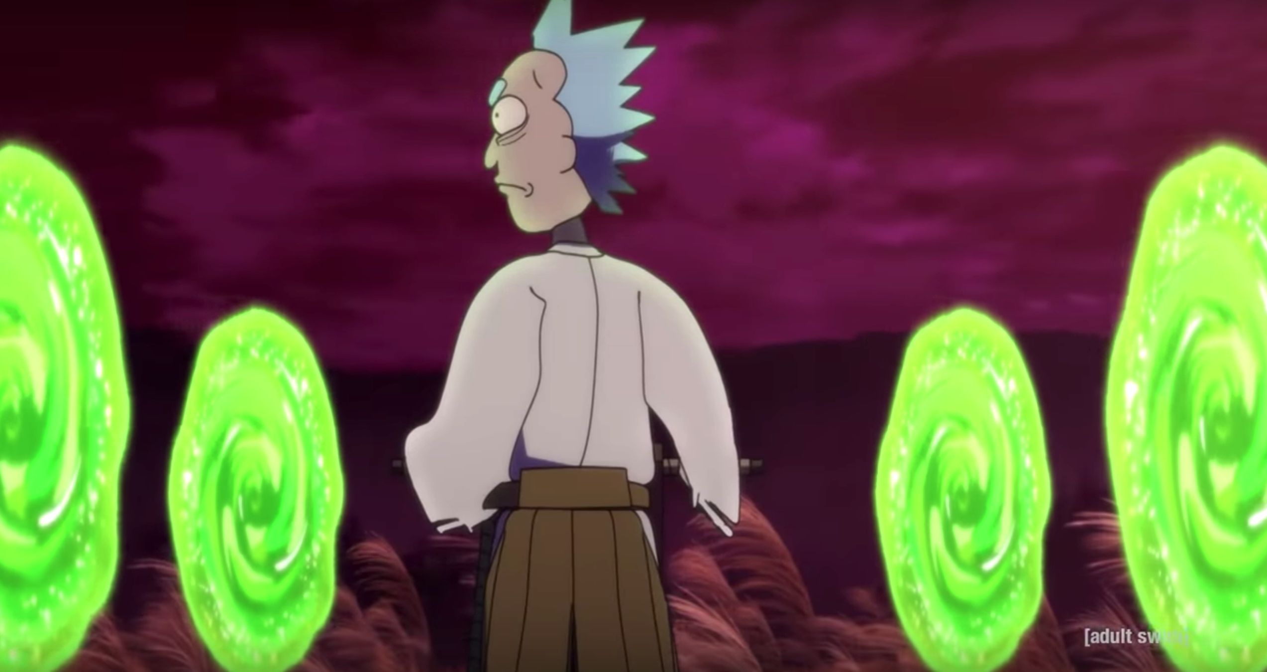 This FanMade Rick And Morty Anime Has Pickle Rick Killing Rats