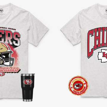 san francisco 49ers and kansas city chiefs merchandise