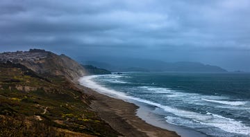 san francisco, urban camping, gary kamiya, fort funston, pacific ocean