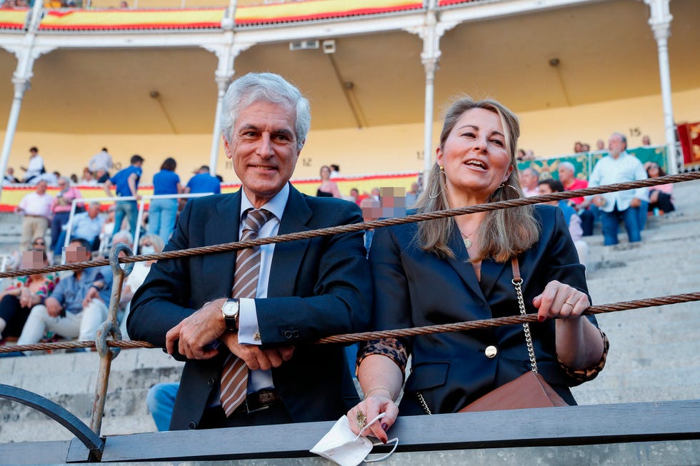 adolfo suarez illana en la feria de san isidro