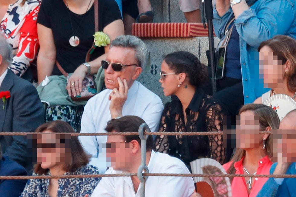 ortega cano y gloria camila en la feria de san isidro