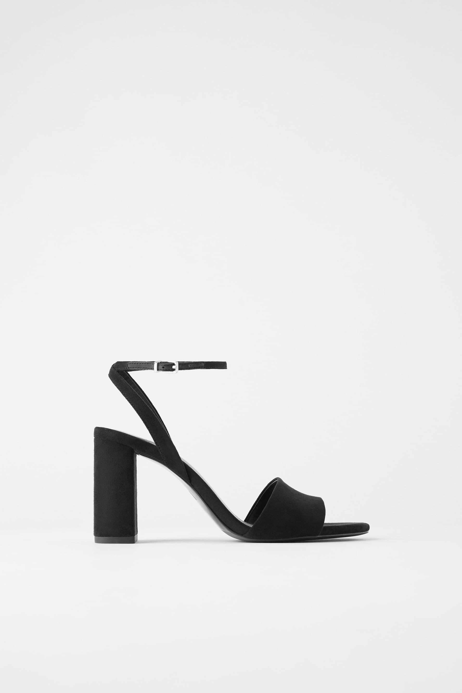 Zara 2025 sandalias negras