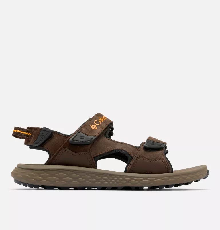 sandalias columbia de senderismo para hombre en color marrón