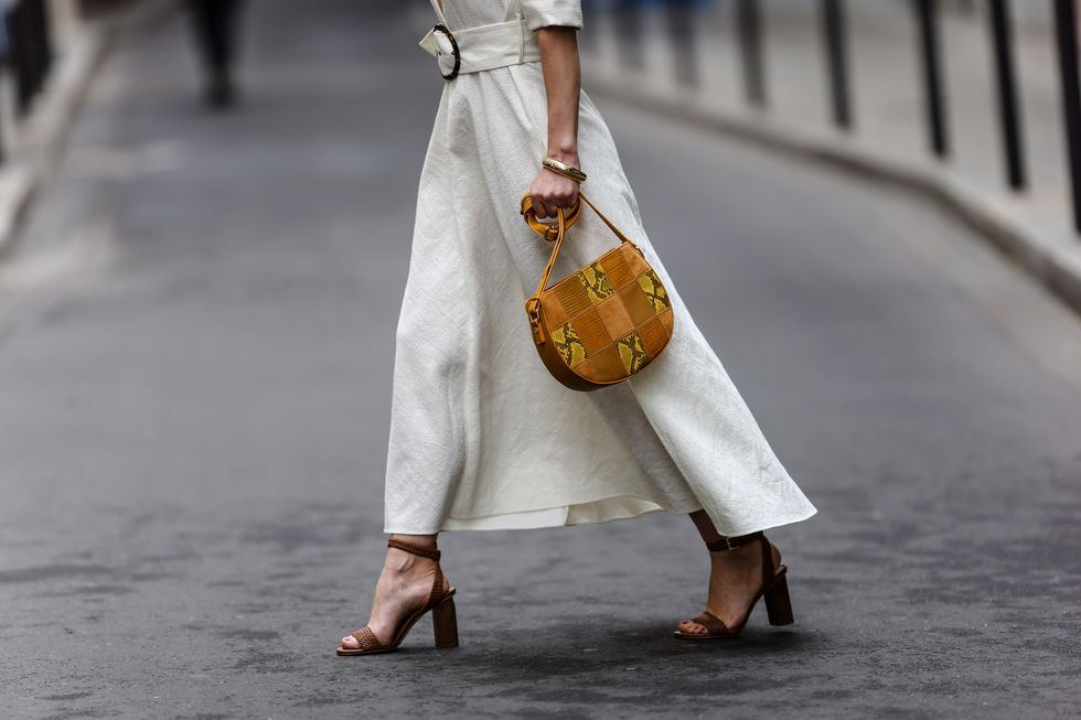 sandali tacco largo moda donna estate 2022