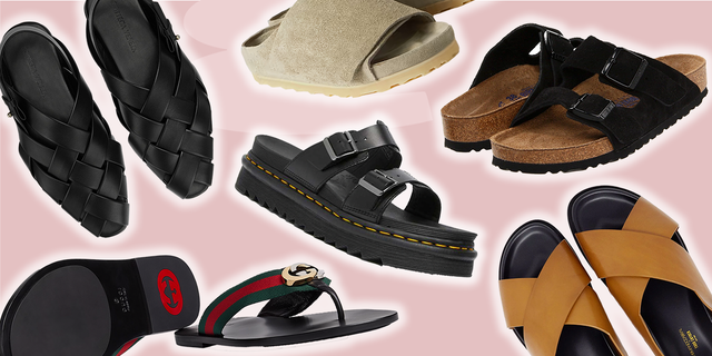 Different types shops of mens sandals