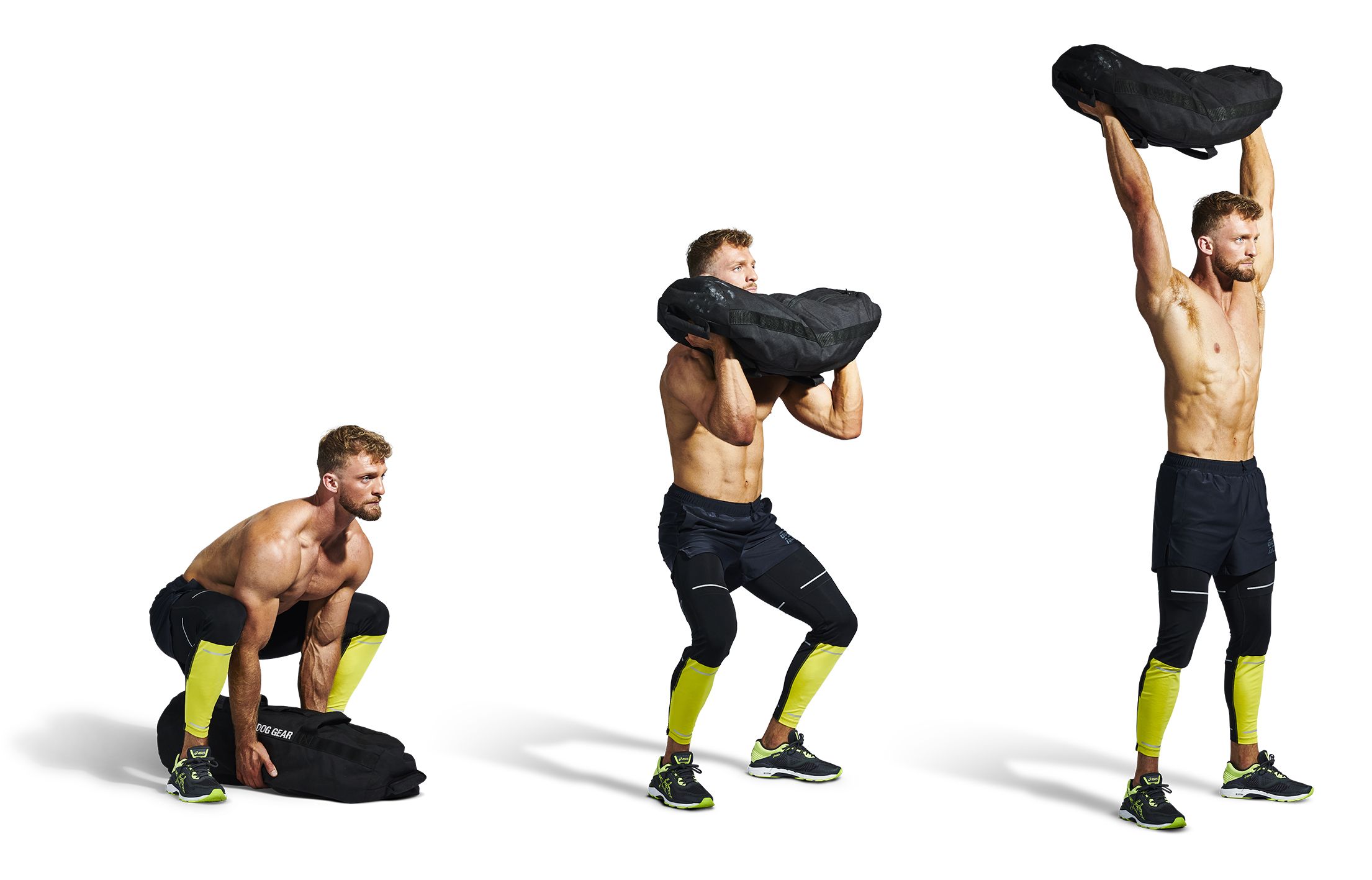 Build Strength on Double Time With This Heavy Duty Sandbag Workout