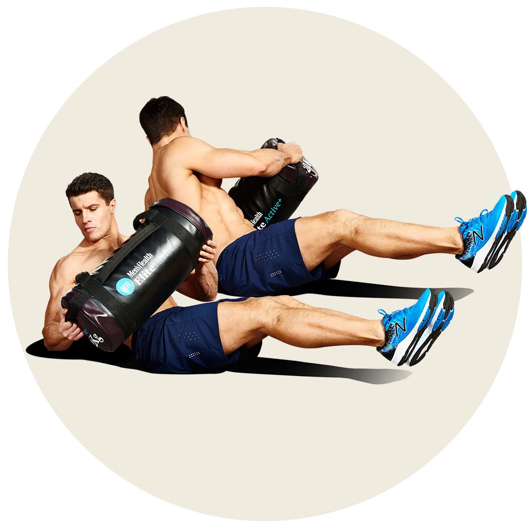 Water sandbag online workout