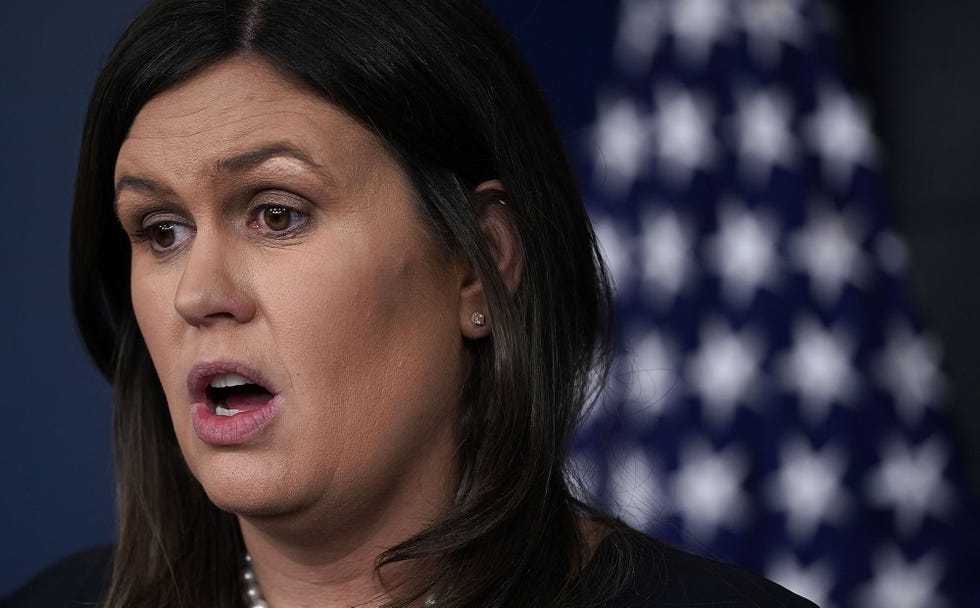 White House Reporters Should Boycott Sarah Sanders' Press Briefings