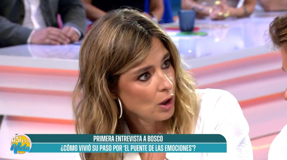 sandra barneda entrevista a bosco de 'supervivientes' en 'así es la vida' y habla de su infancia