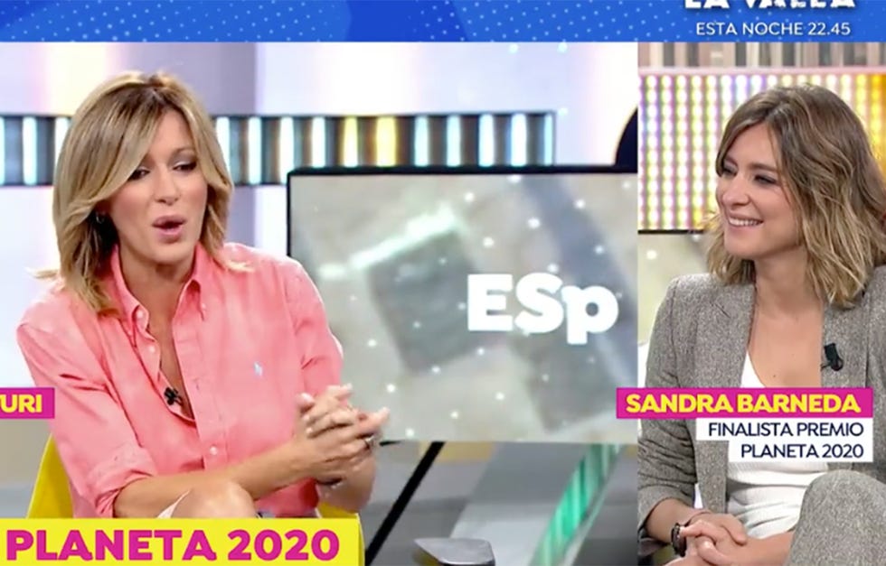 sandra barneda y la 'infidelidad' de la que todos hablan la presentadora ha visitado 'espejo público' para hablar de su libro 'un océano para llegar a ti'