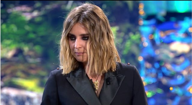 sandra barneda en el plato de supervivientes