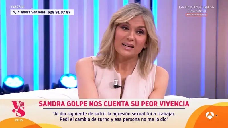 sandra golpe