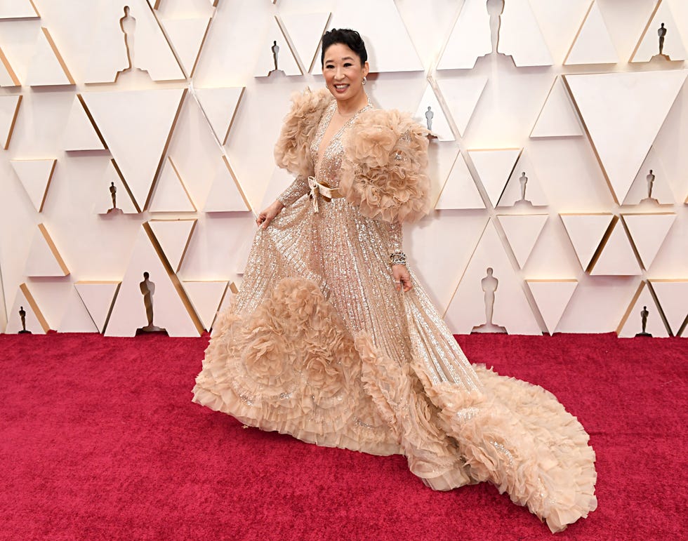 Sandra Oh at the Oscars 2020