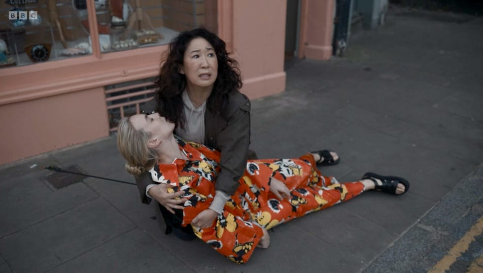 sandra oh, jodie comer, killing eve, season 4