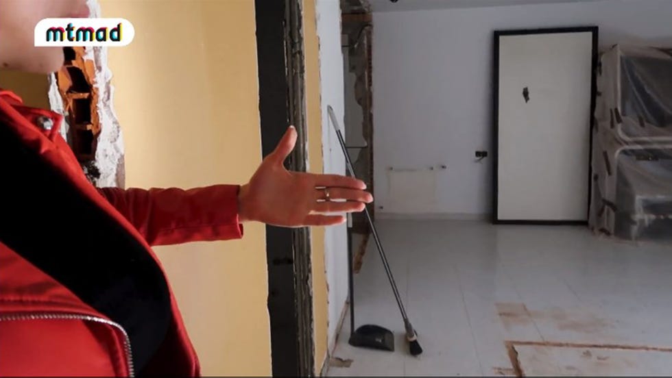 sandra pica muestra la reforma de su nueva casa