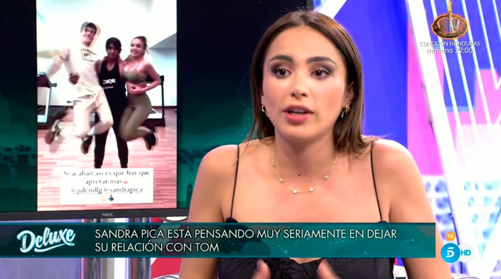 sandra pica anuncia que quiere romper con tom brusse