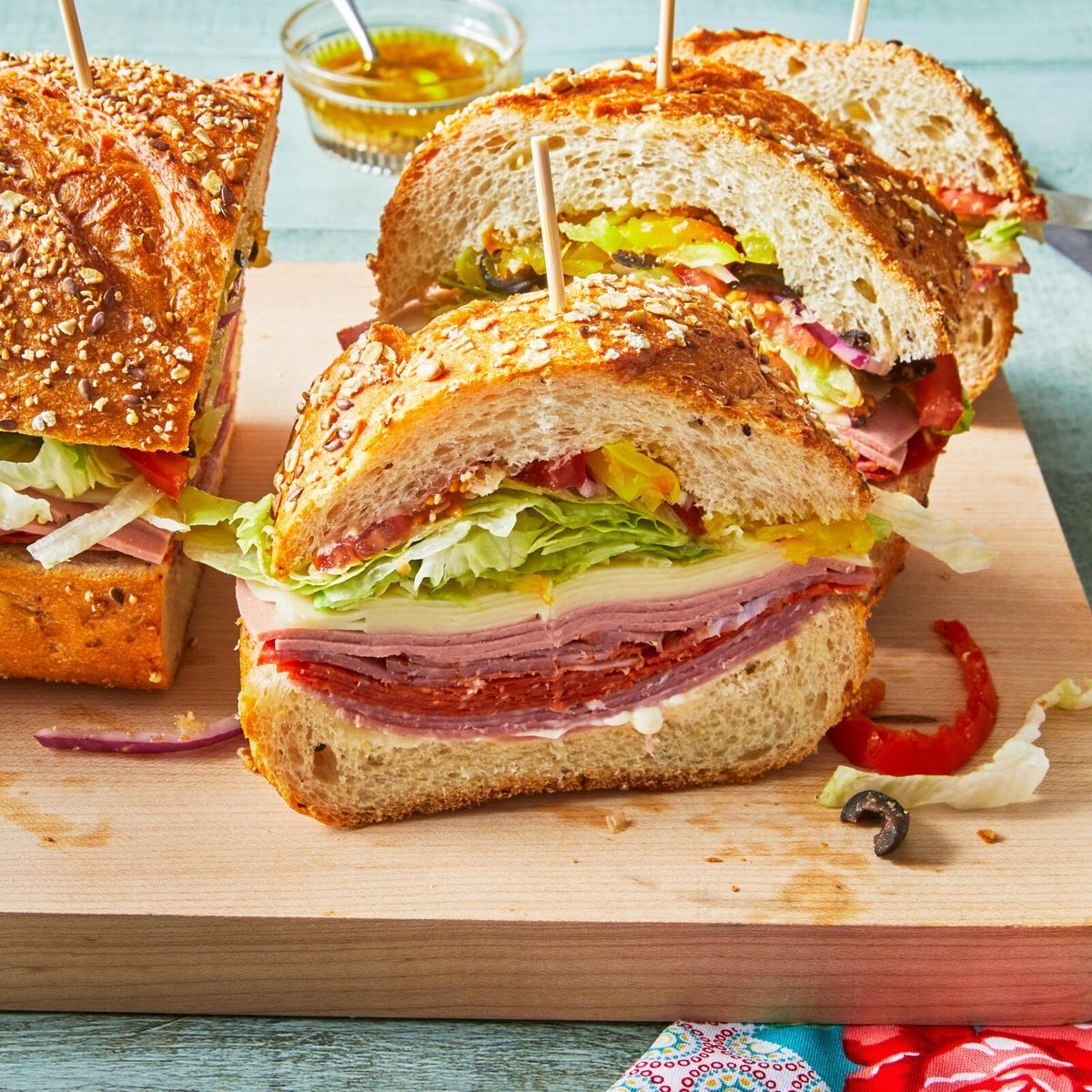 Ham & Cheese Lunchbox Sub Sandwich