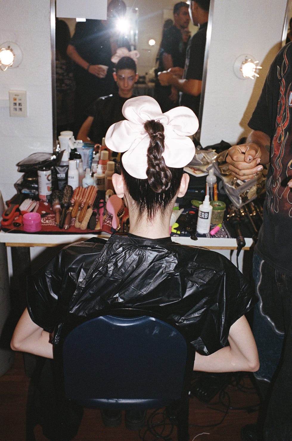sandy liang backstage