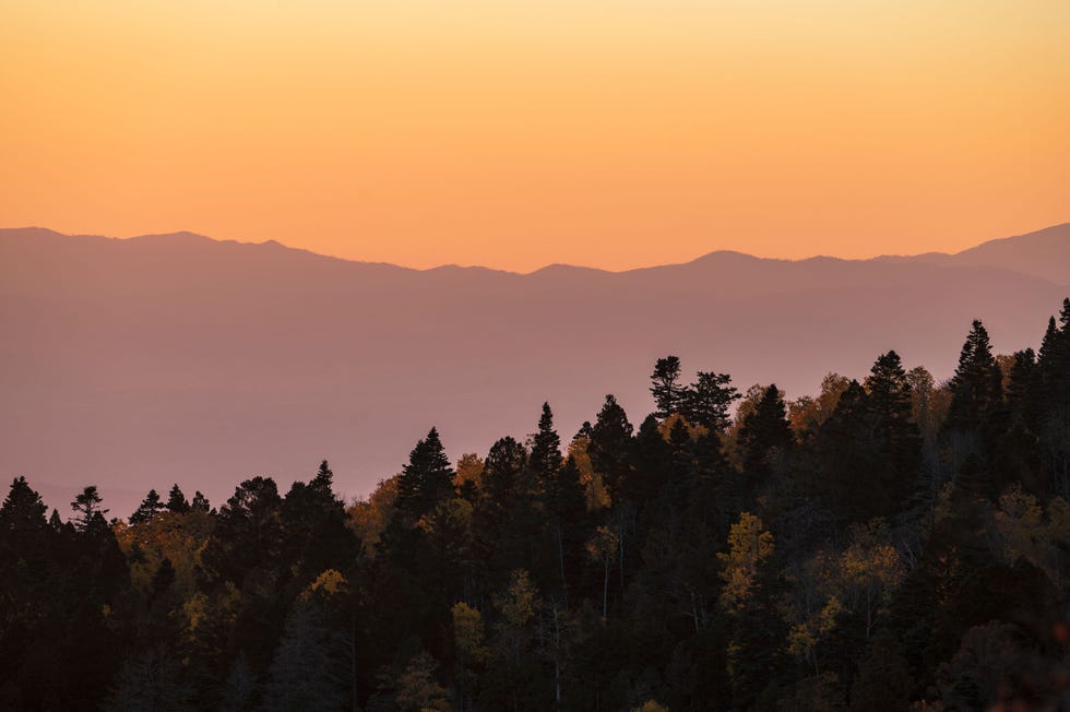 Stati Uniti, Nuovo Messico, Santa Fe, montagne del Sangre de Cristo