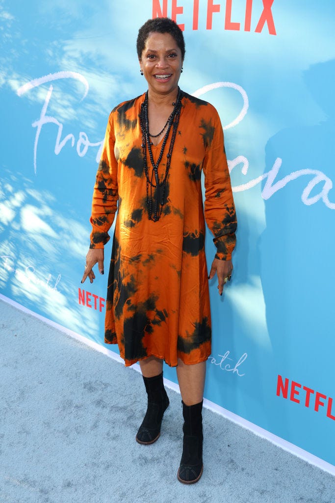 judith scott on the red carpet