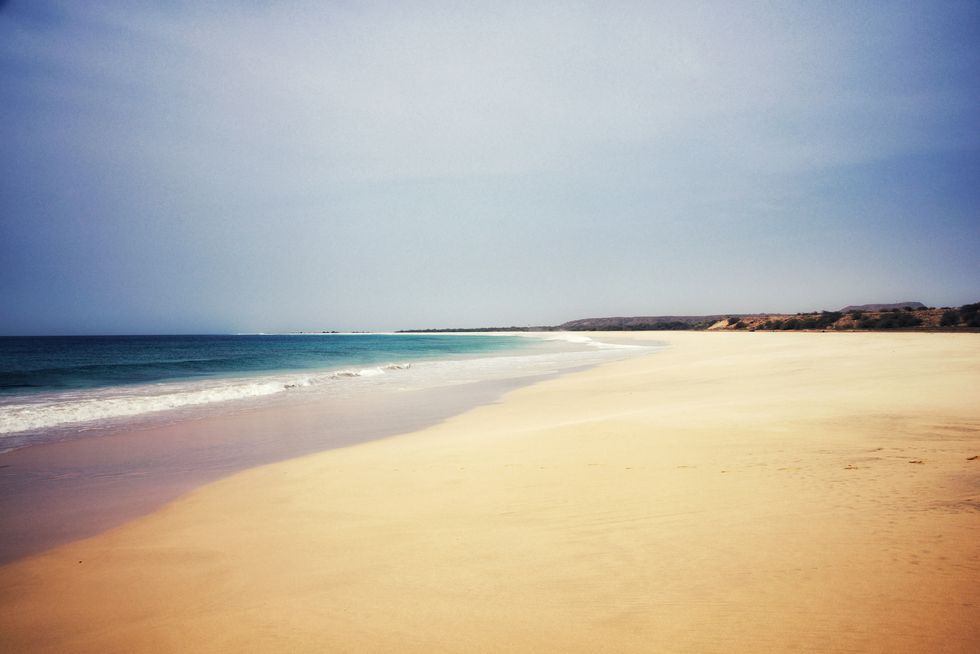 best beaches in the world - Santa Monica Beach, Boa Vista Cape Verde