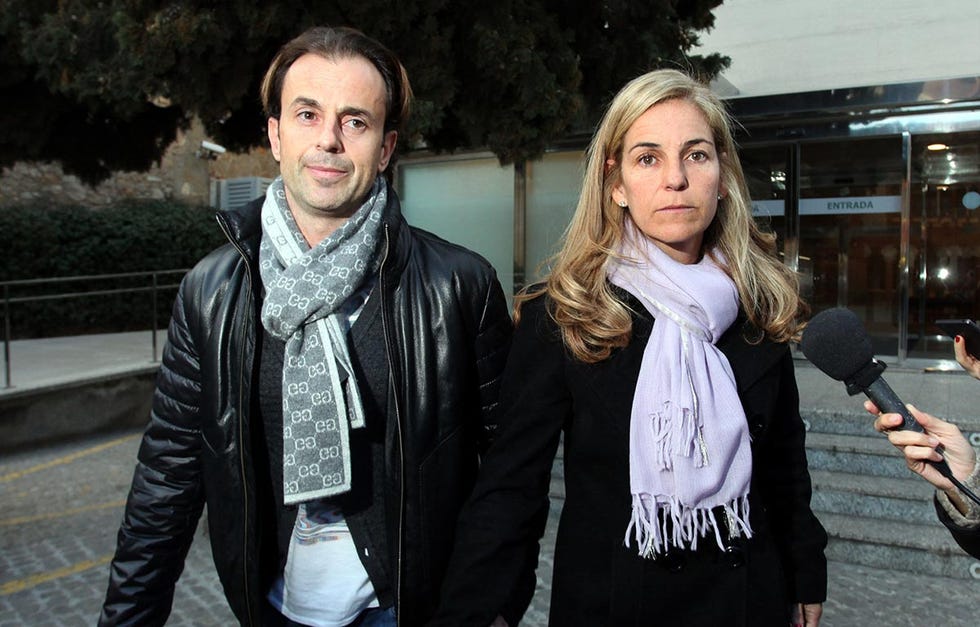 la ex pareja en una imagen de archivo