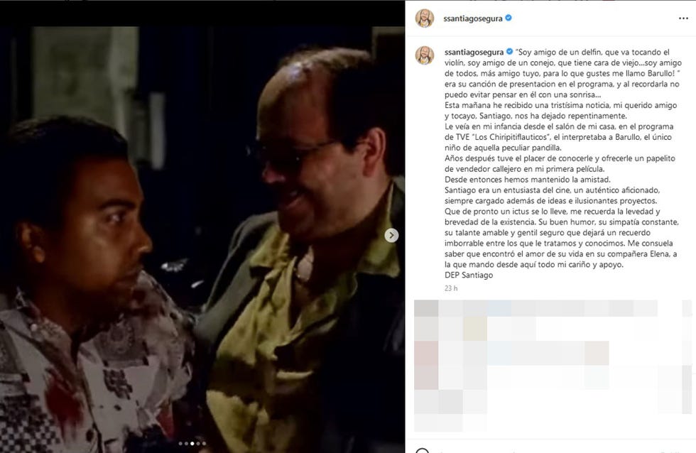 el fallecido fue barullo en 'los chiripitiflaúticos'