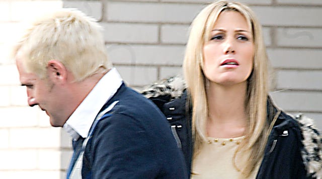 Hair, Blond, Face, Hairstyle, Cheek, Neck, Gesture, Long hair, Step cutting, Street fashion, 