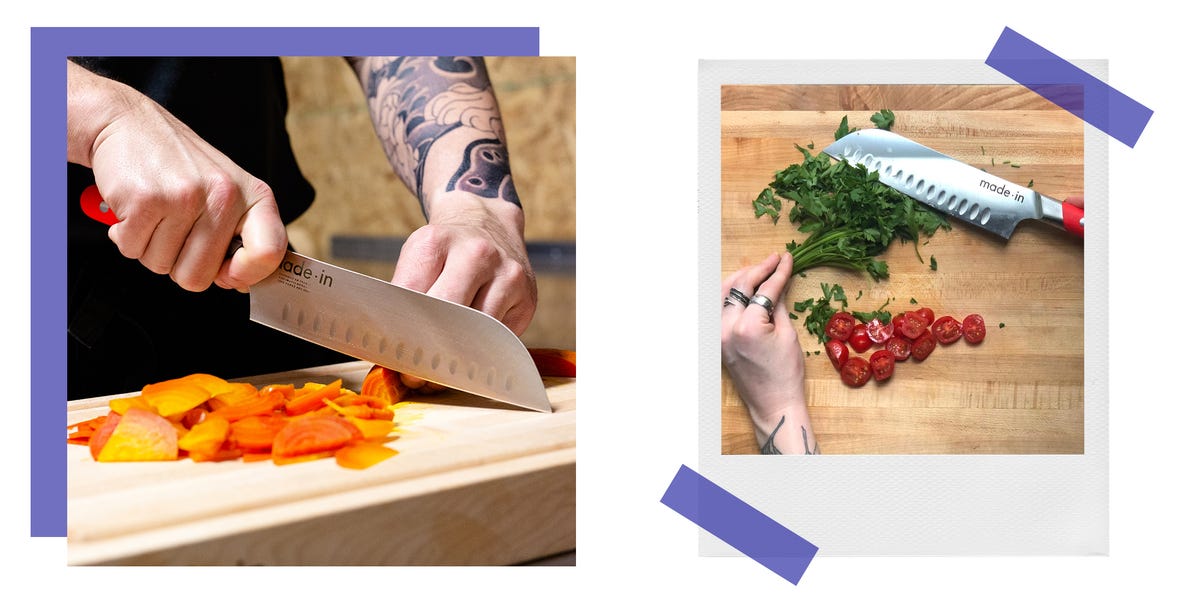 How to: Cutting with a santoku kitchen knife