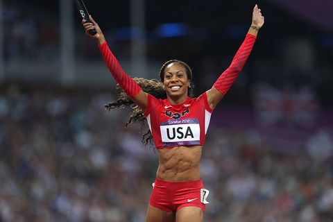 the usa women's 4 x 400 relay team win the gold medal