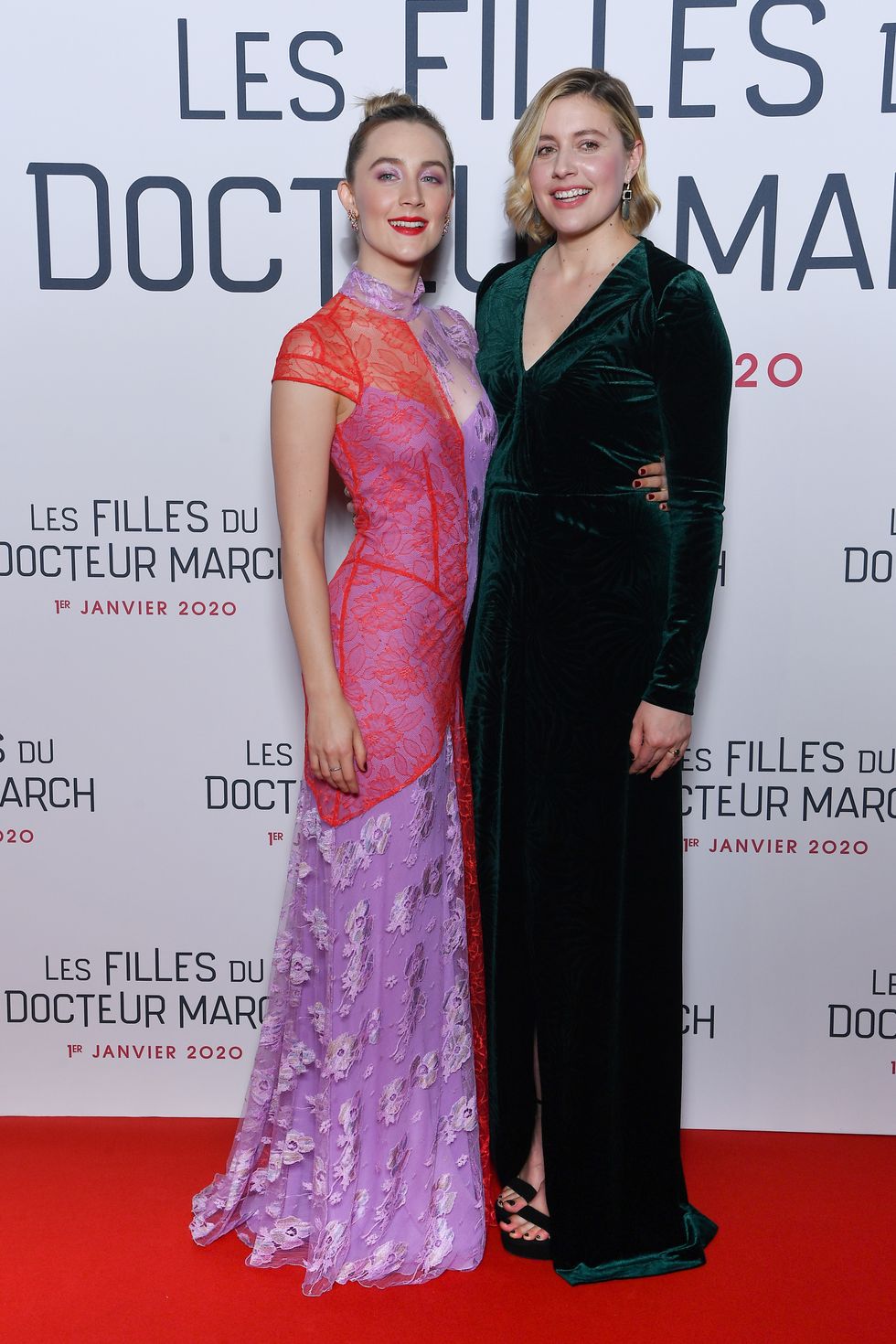 "Les Quatre Filles Du Docteur March" Little Women Premiere In Paris