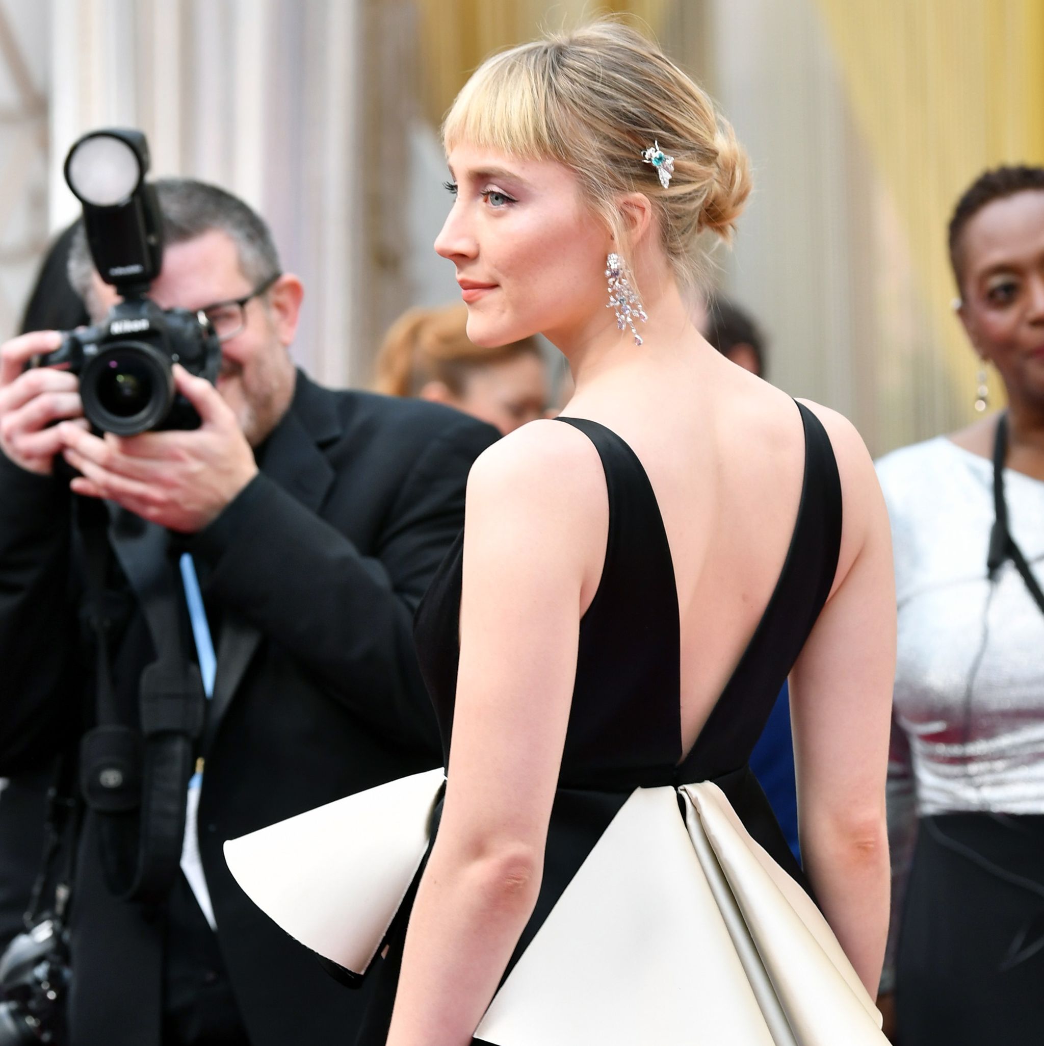 92nd Annual Academy Awards - Saoirse Ronan's new fringe at the 2020 Oscars
