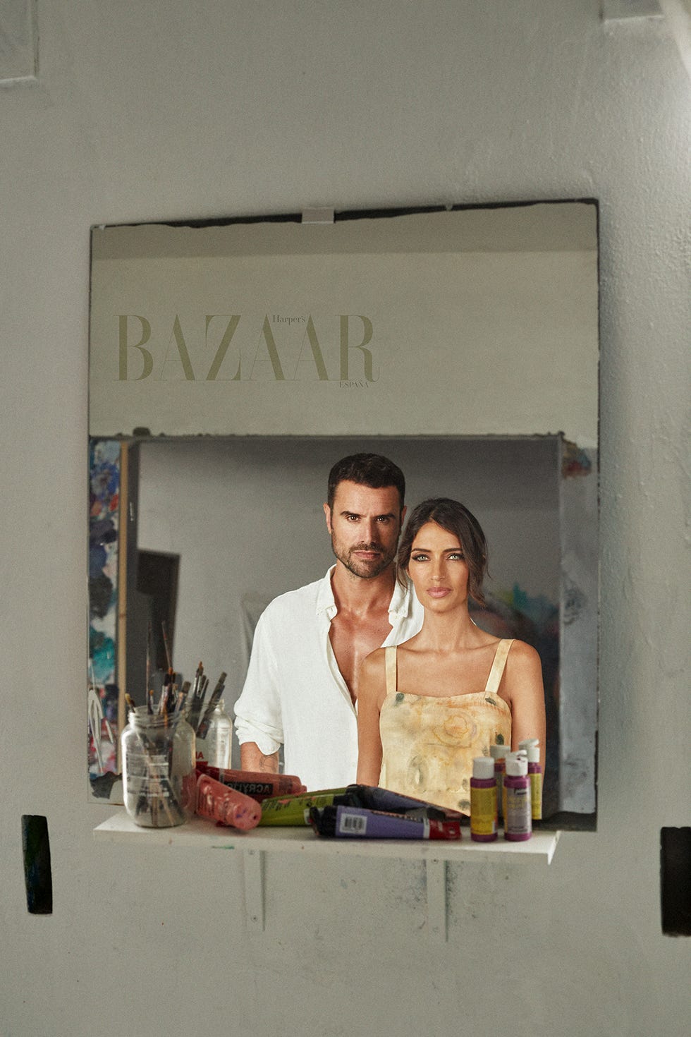 sara carbonero concede su entrevista más íntima a la revista harper´s bazaar