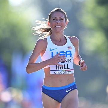 sara hall world athletics marathon