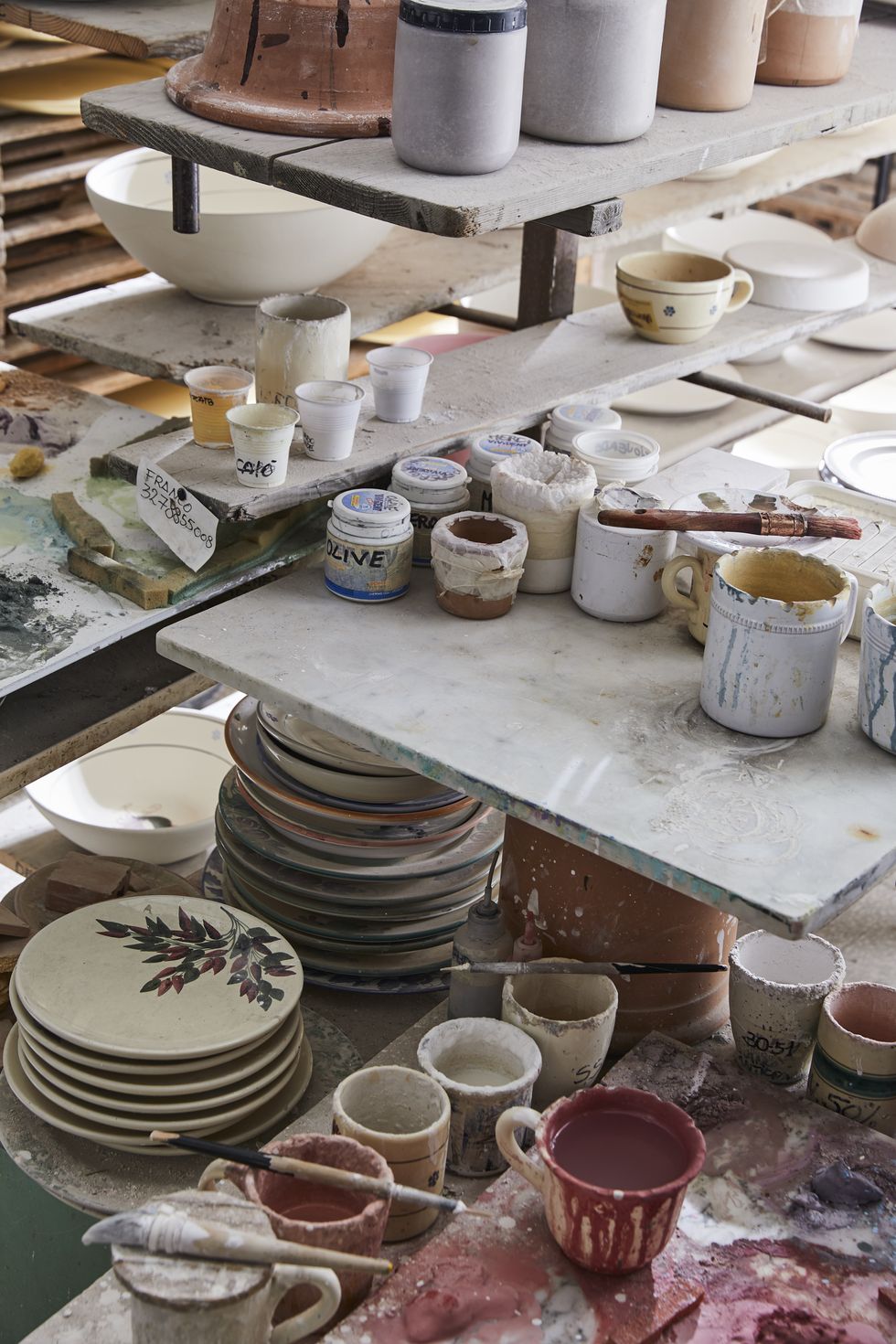earthenware, Porcelain, Pottery, Ceramic, Dishware, Dinnerware set, Bowl, Tableware, Art, Plate, 