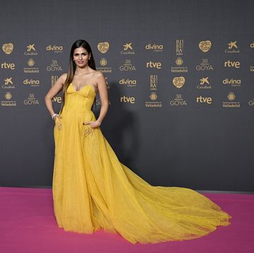 valladolid, spain february 10 sara sálamo attends the red carpet at the goya awards 2024 at feria de valladolid on february 10, 2024 in valladolid, spain photo by carlos alvarezgetty images