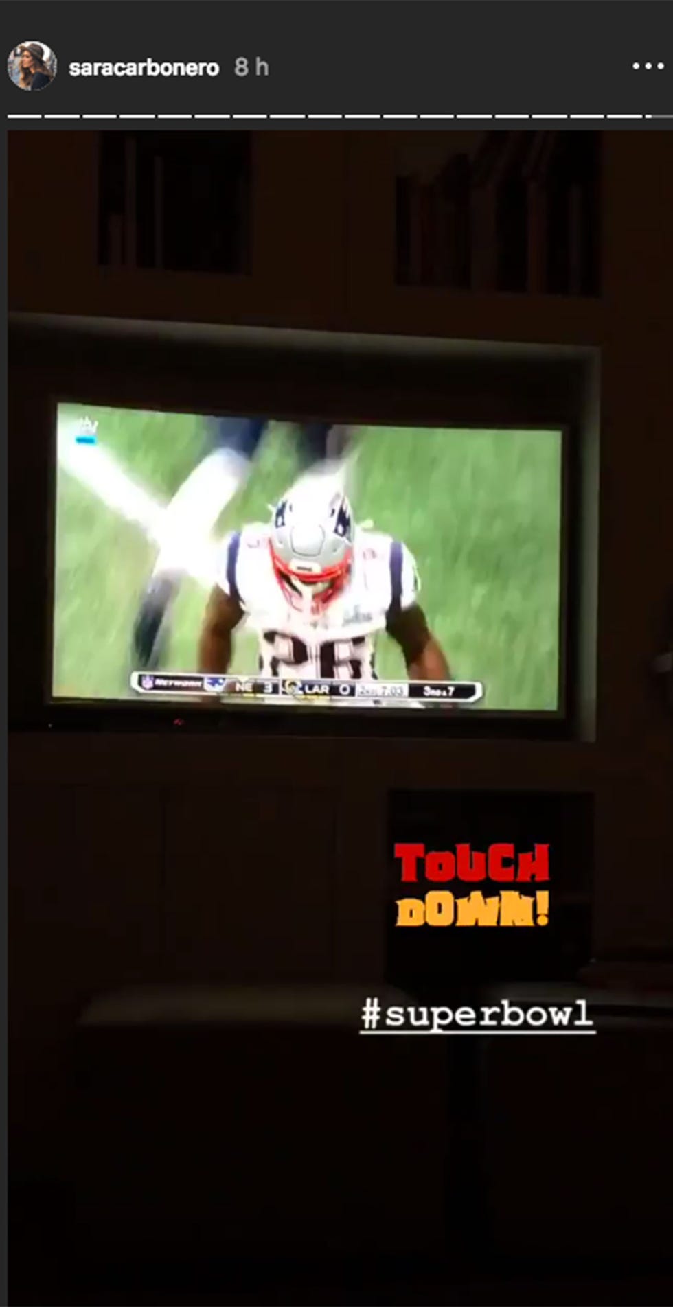 Paula Echevarría Superbowl cumpleaños