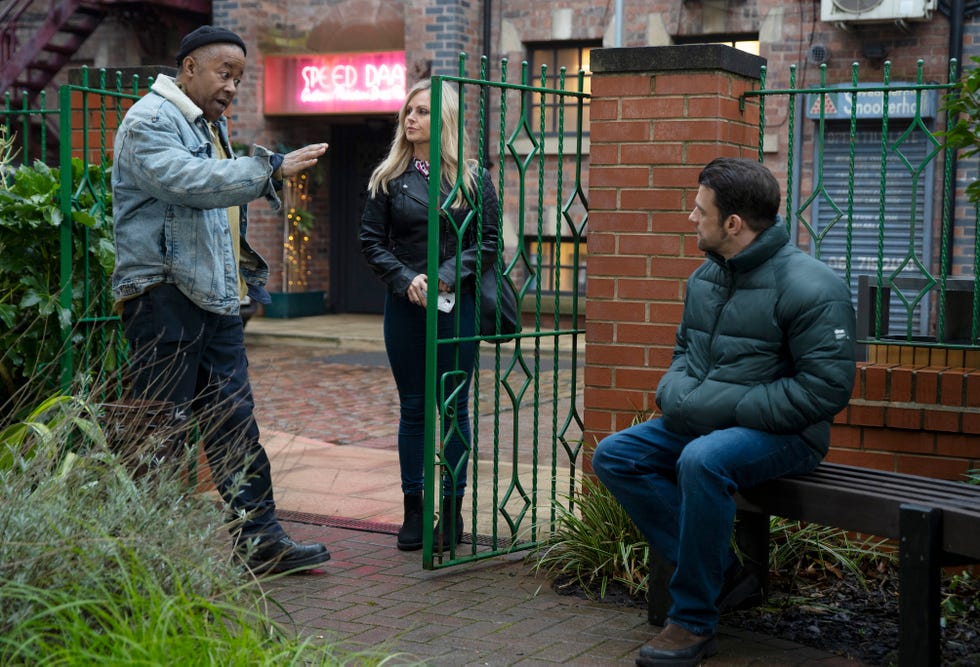 sarah barlow, ed bailey, damon, coronation street