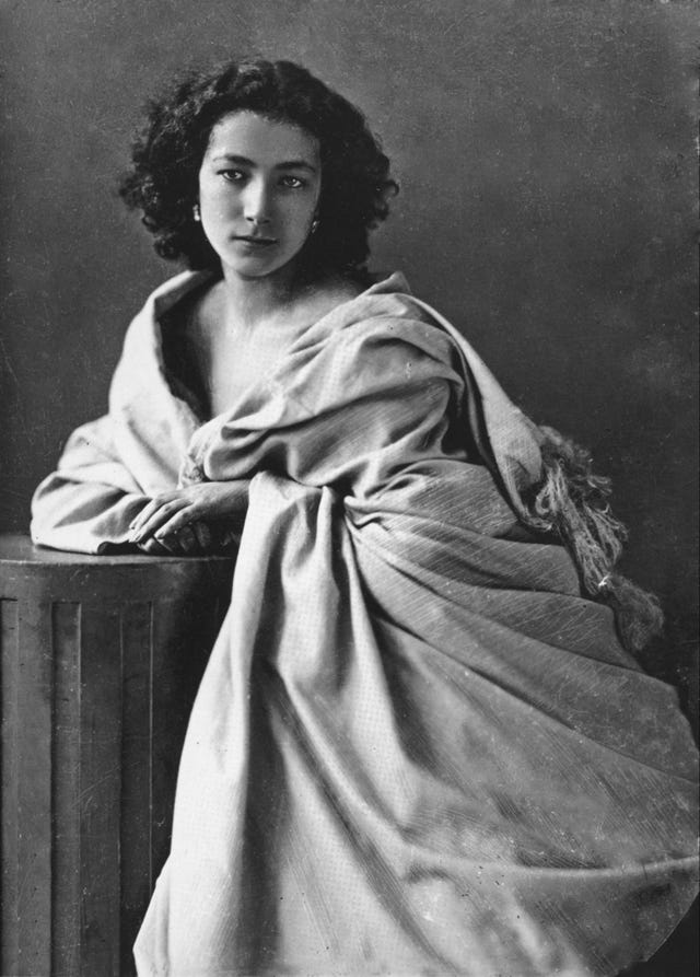 felix nadar, ritratto di sarah bernhardt, 1864