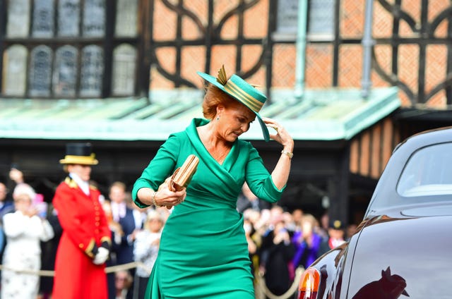 BRITAIN-ROYALS-WEDDING-EUGENIE