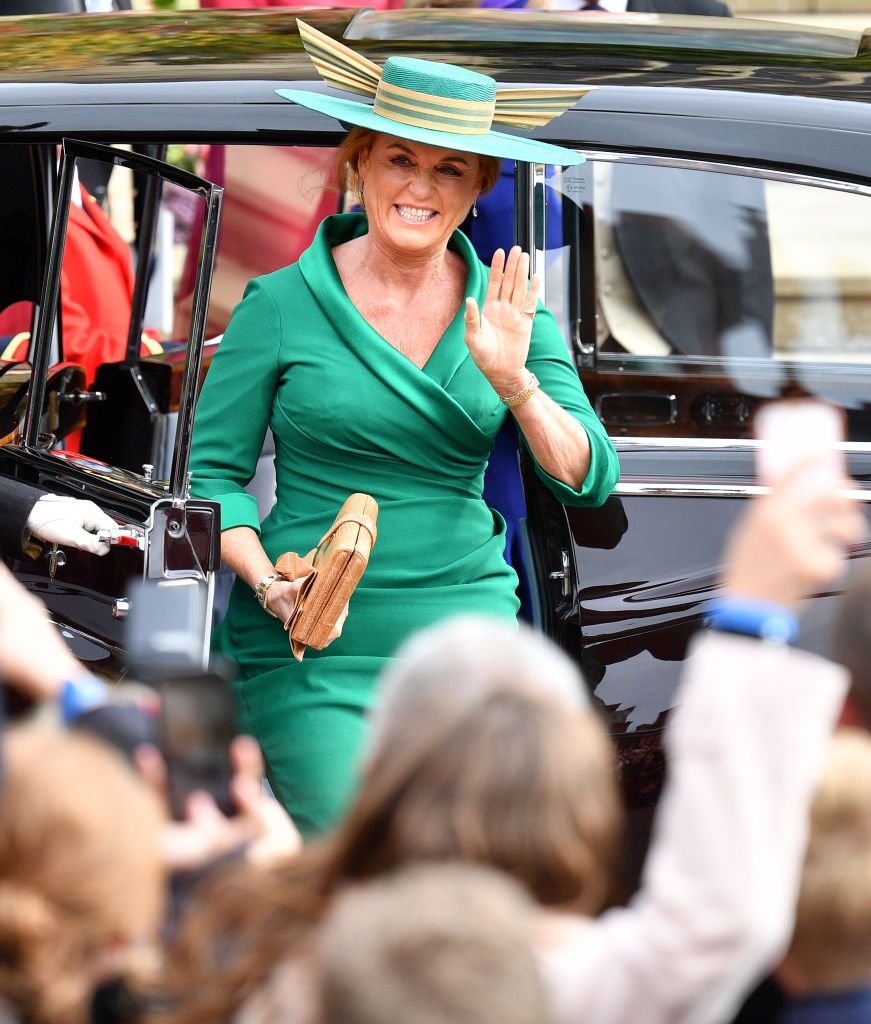 Fergie Celeb Porn - Why Sarah Ferguson Wore Green to Princess Eugenie's Royal Wedding