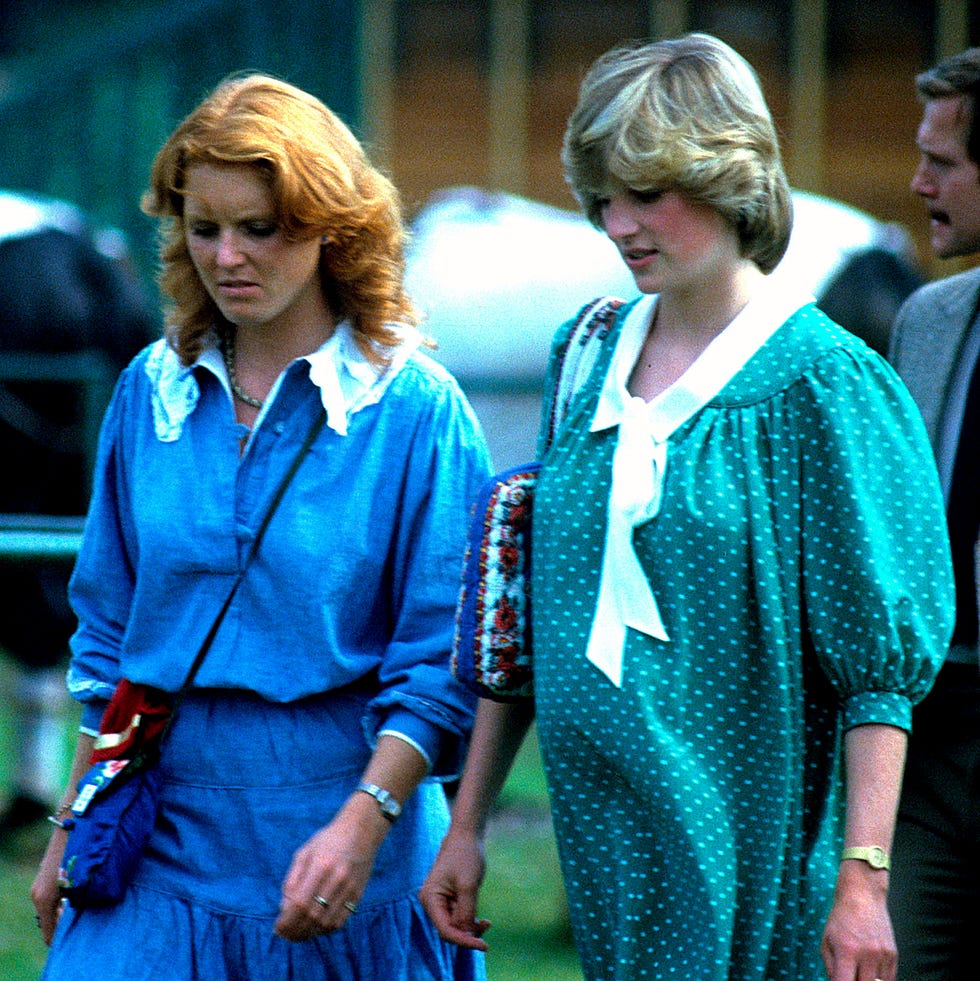 Sarah Ferguson y Lady Di