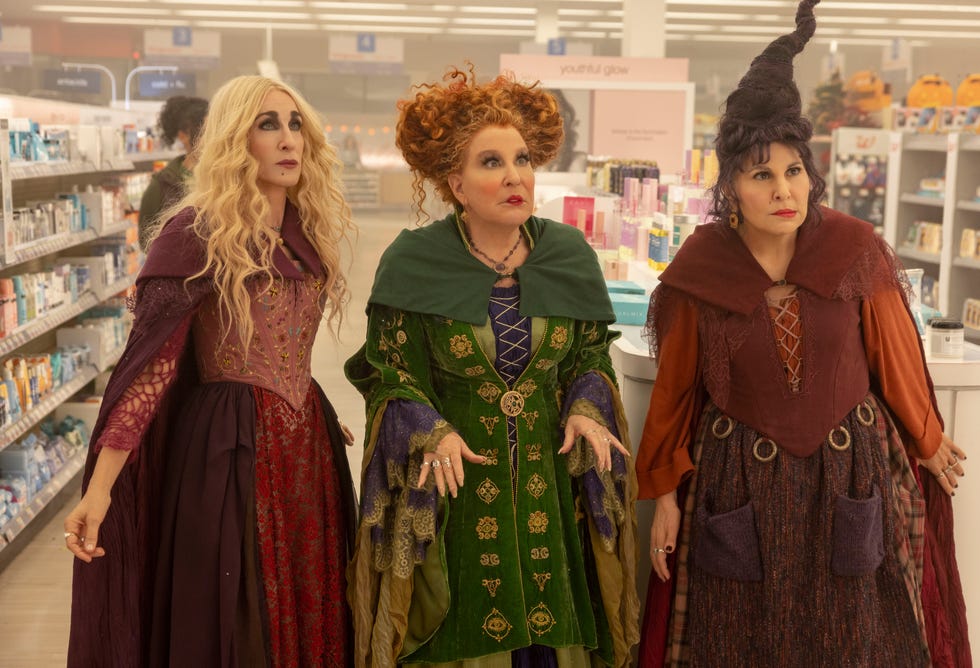 sarah jessica parker, bette midler, kathy najimy, hocus pocus 2