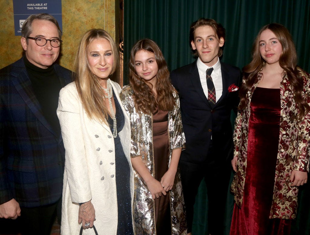 sarah jessica parker family outing