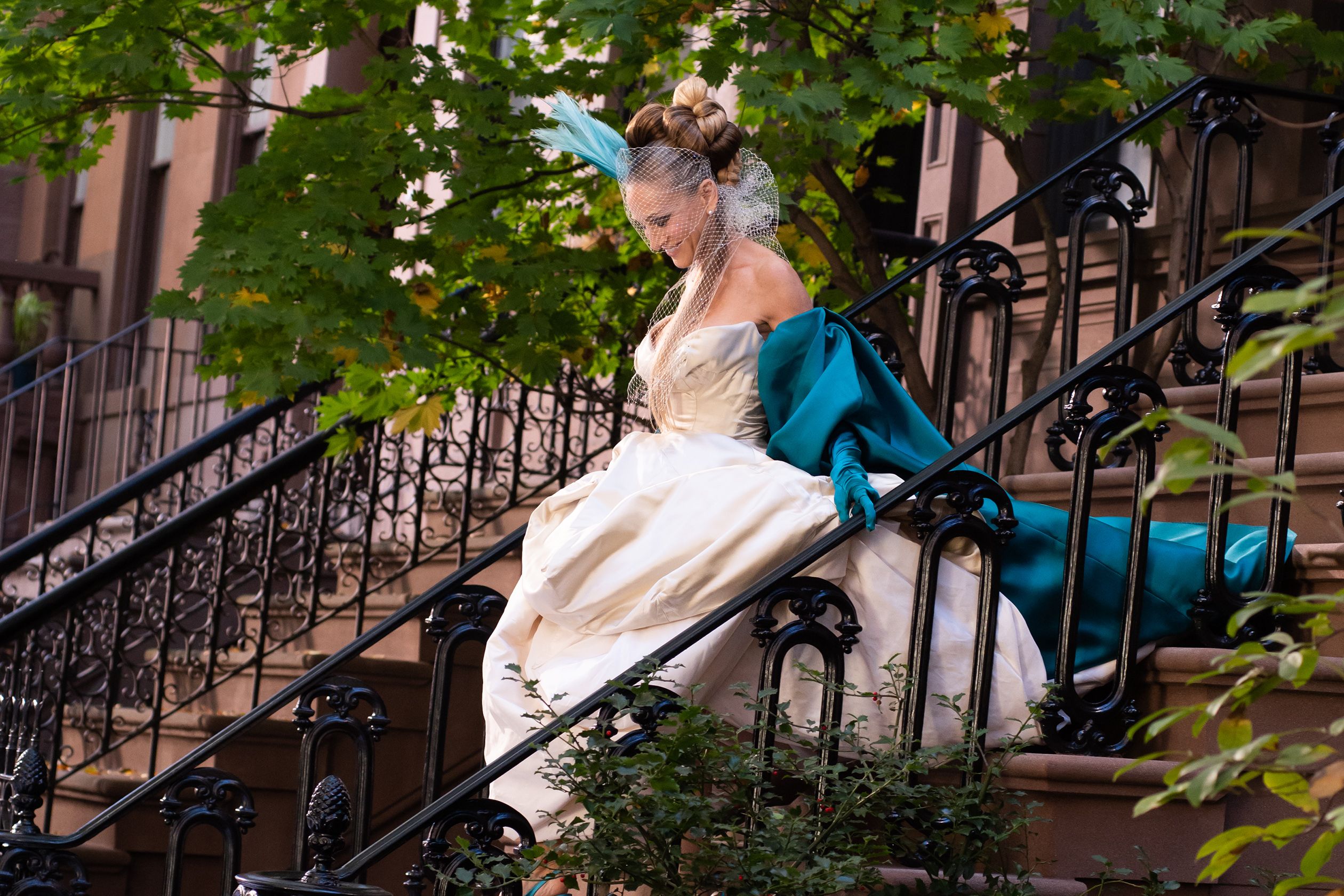 Vivienne Westwood celebrates the 10th anniversary of the famous Sex and the  City wedding dress