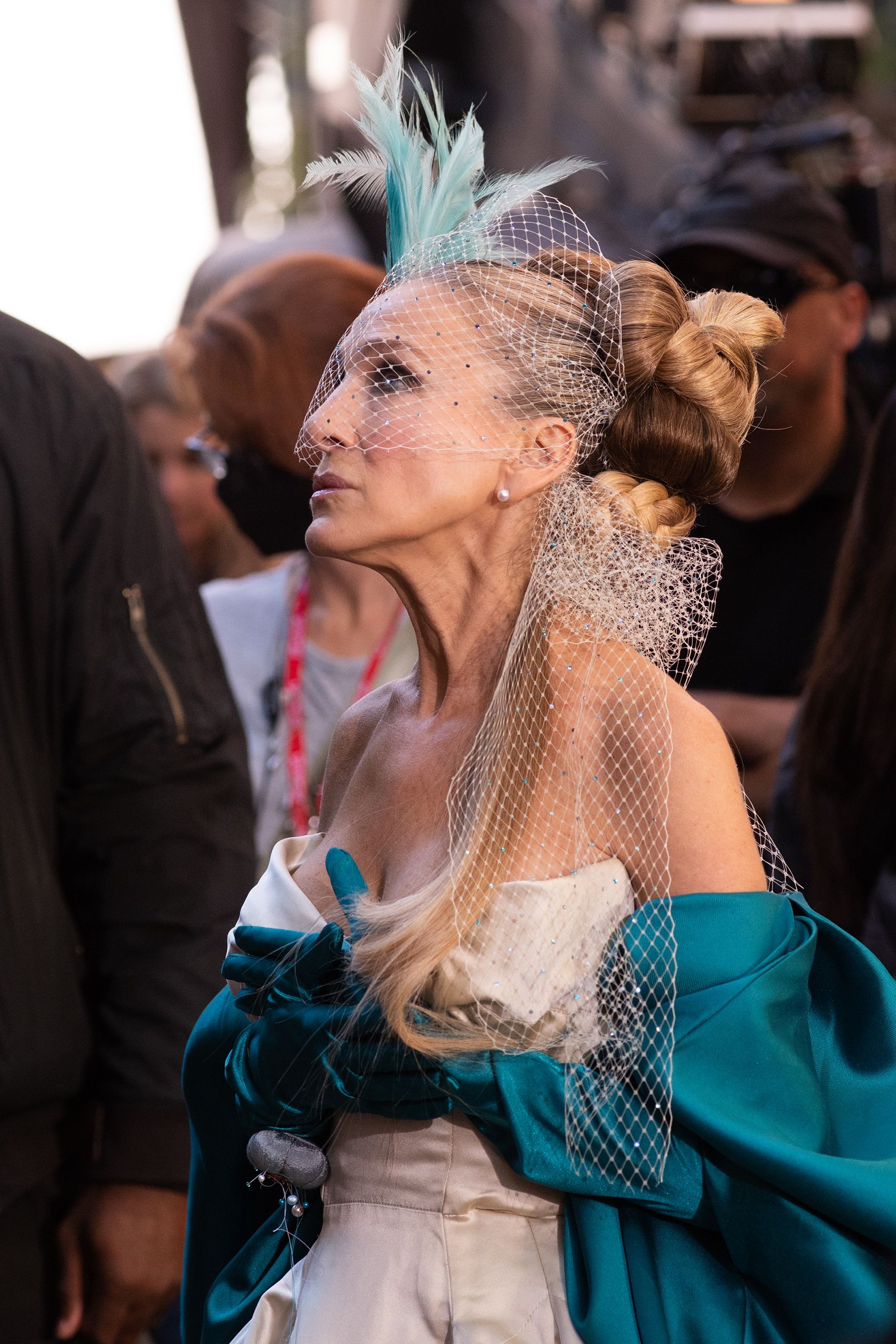 Sarah Jessica Parker rewears Carrie's Vivienne Westwood wedding