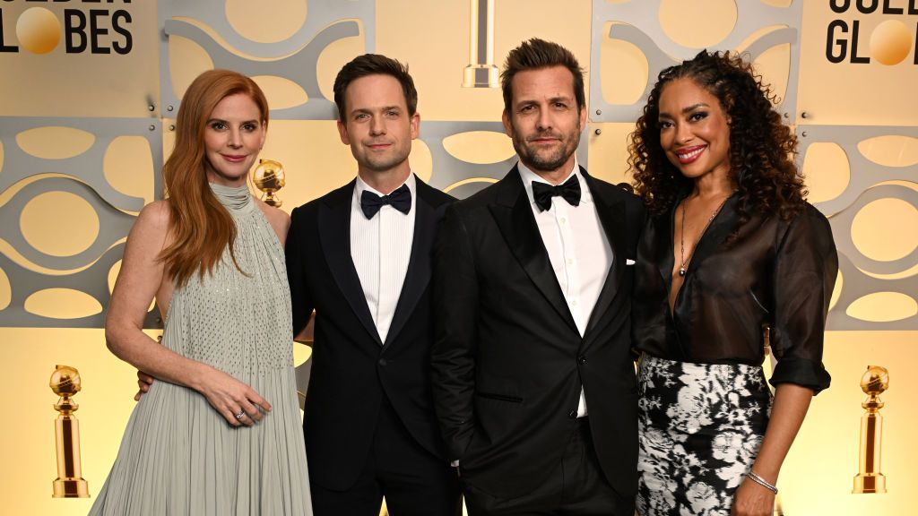 There was a 'Suits' cast reunion at the Golden Globes