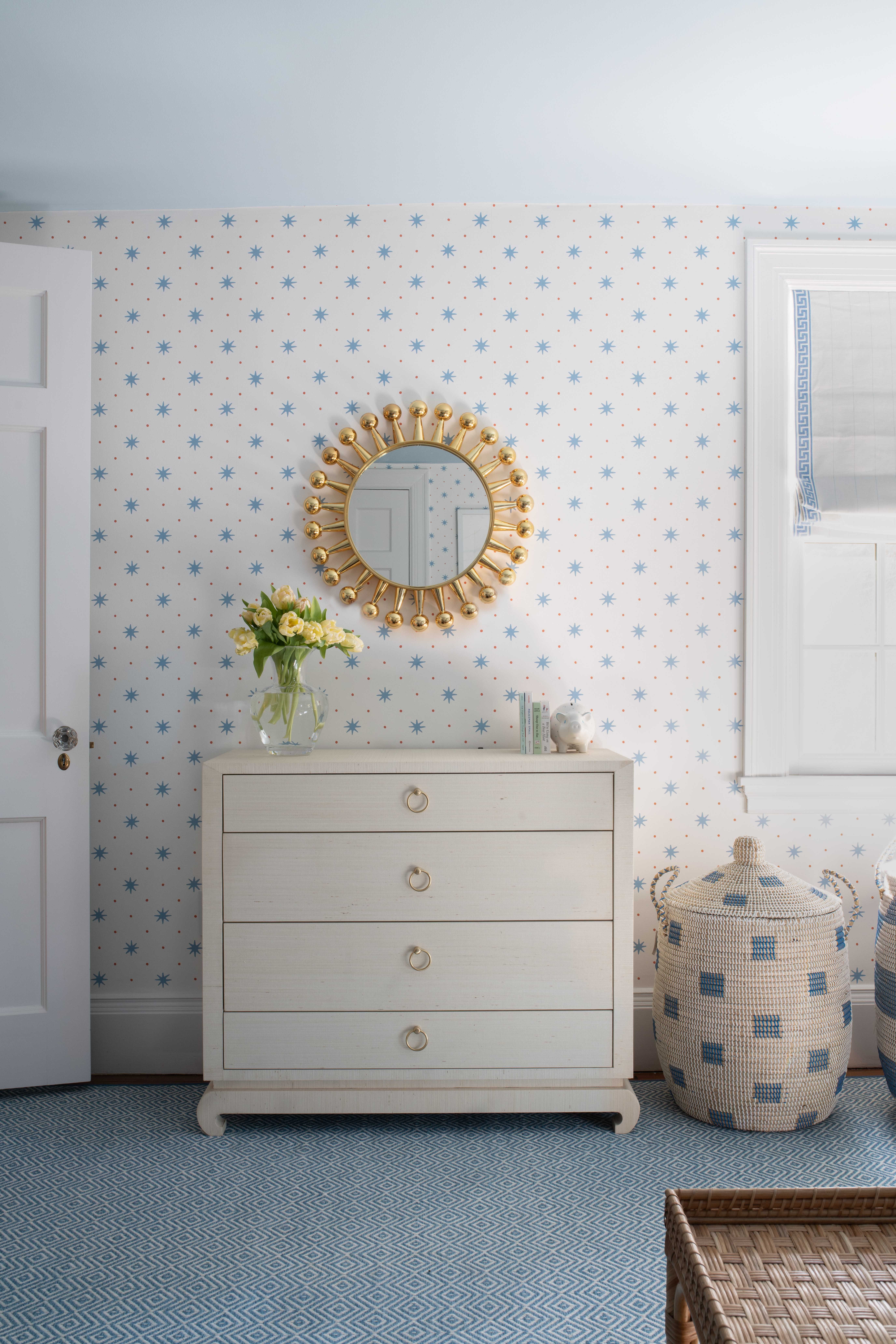 Sarah Trumbore's Nursery Design for Her Son Was Inspired by a Sister Parish  Wallpaper